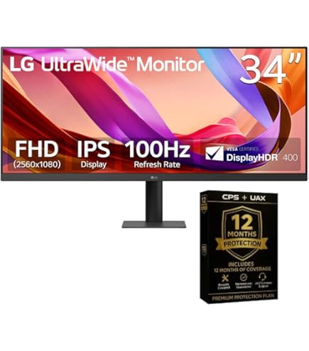 Amazon.com: LG 34WN650-W 34-Inch 21:9 UltraWide Full HD (2560 x